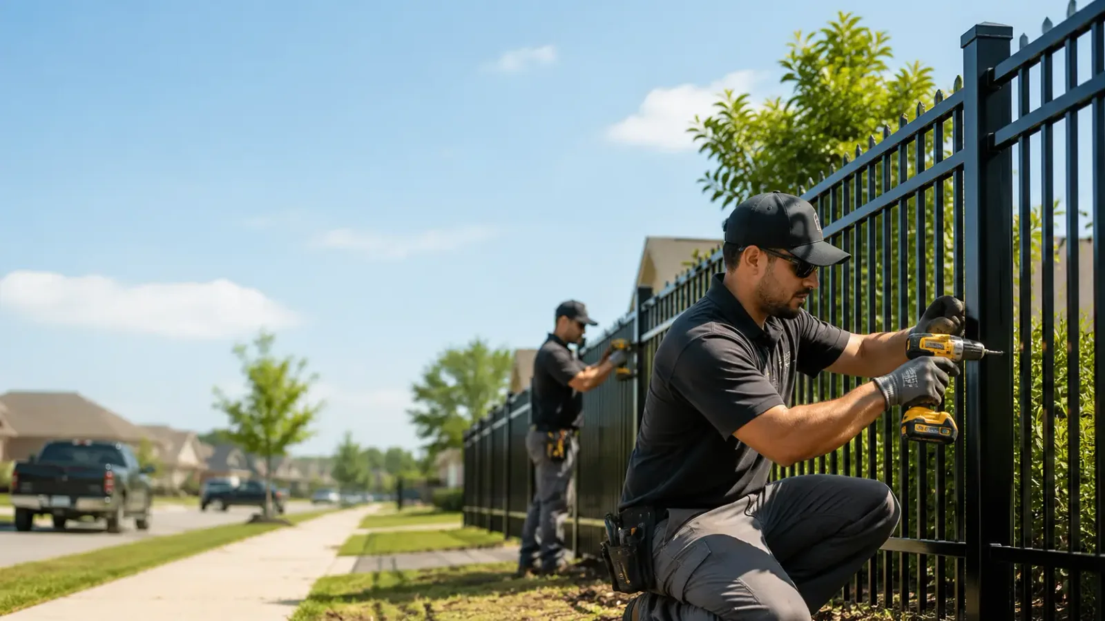 Metal Fence Installation in Mena, AR